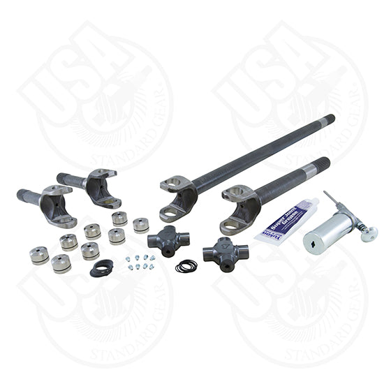 GM Axle Kit 79-87 GM Truck and Blazer GM 8.5 Inch 30 Spline W/Super Joints 4340 Chrome Moly USA Standard Gear ZA W24124