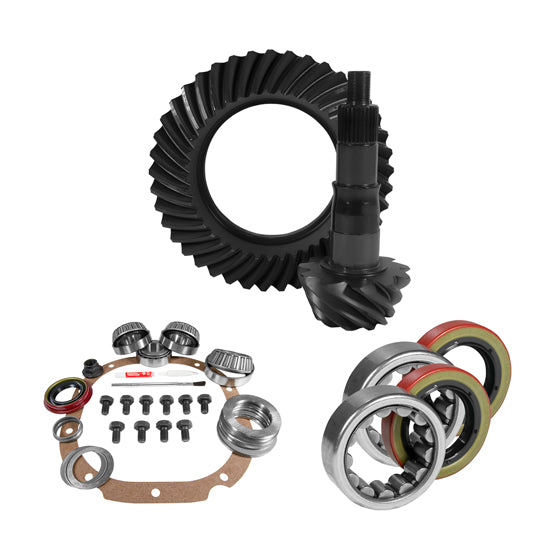 8.8 inch Ford 3.73 Rear Ring and Pinion Install Kit 2.53 inch OD Axle Bearings and Seals USA Standard ZGK2046