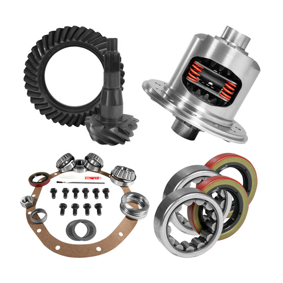 9.25 inch CHY 3.21 Rear Ring and Pinion Install Kit 31 Spline Positraction 1.62 inch Axle Bearings USA Standard ZGK2073