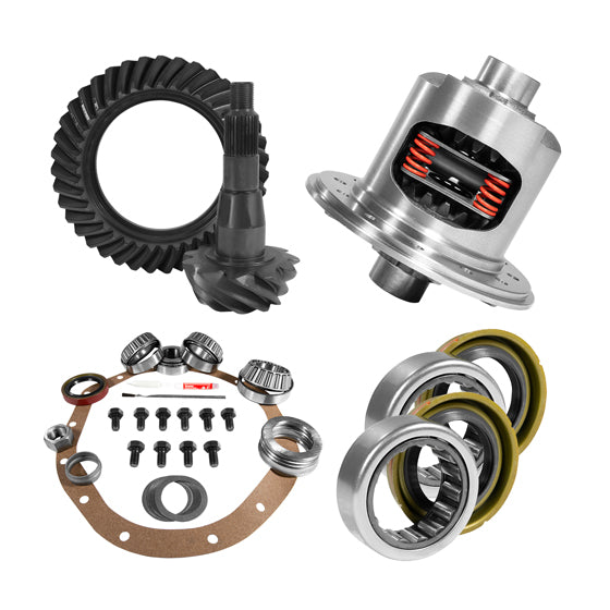 9.25 inch CHY 3.21 Rear Ring and Pinion Install Kit 31 Spline Positraction 1.7 inch Axle Bearings USA Standard ZGK2079