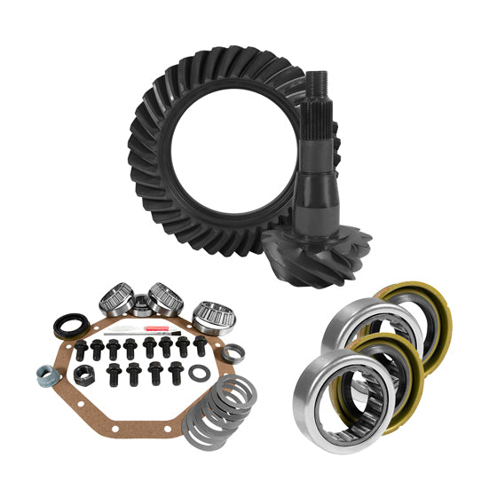 ZF 9.25 inch CHY 3.21 Rear Ring and Pinion Install Kit Axle Bearings and Seal USA Standard ZGK2082