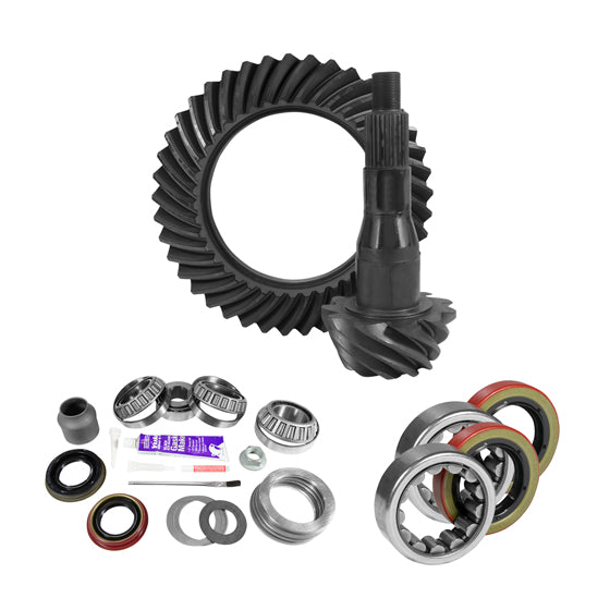 9.75 inch Ford 3.55 Rear Ring and Pinion Install Kit 2.53 inch OD Axle Bearings and Seal USA Standard ZGK2088