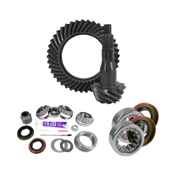 9.75 inch Ford 3.55 Rear Ring and Pinion Install Kit 2.99 inch OD Axle Bearings and Seals USA Standard ZGK2094