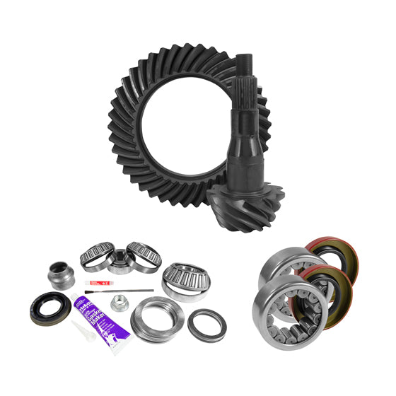 9.75 inch Ford 3.55 Rear Ring and Pinion Install Kit Axle Bearings and Seal USA Standard ZGK2100