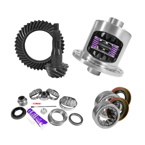 9.75 inch Ford 3.55 Rear Ring and Pinion Install Kit 34 Spline Positraction Axle Bearings USA Standard ZGK2103