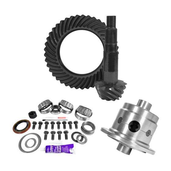 11.25 inch Dana 80 3.54 Rear Ring and Pinion Install Kit 35 Spline Positraction 4.125 inch BRG USA Standard ZGK2164