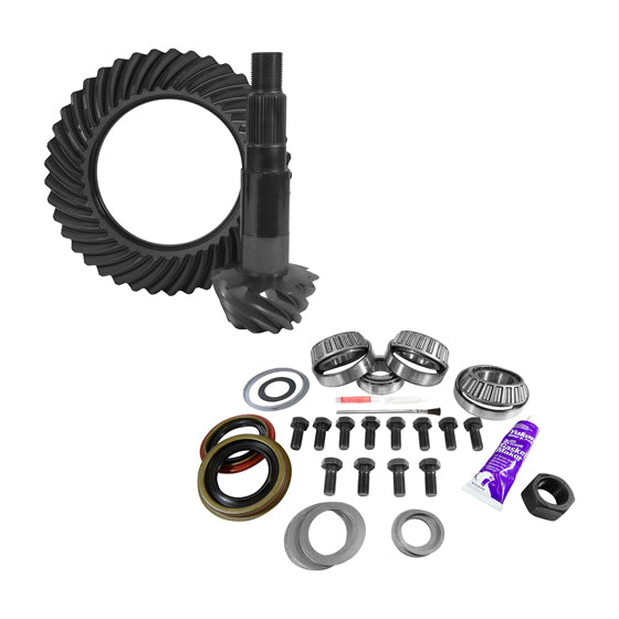 11.25 inch Dana 80 3.54 Rear Ring and Pinion Install Kit 4.375 inch OD Head Bearing USA Standard ZGK2171