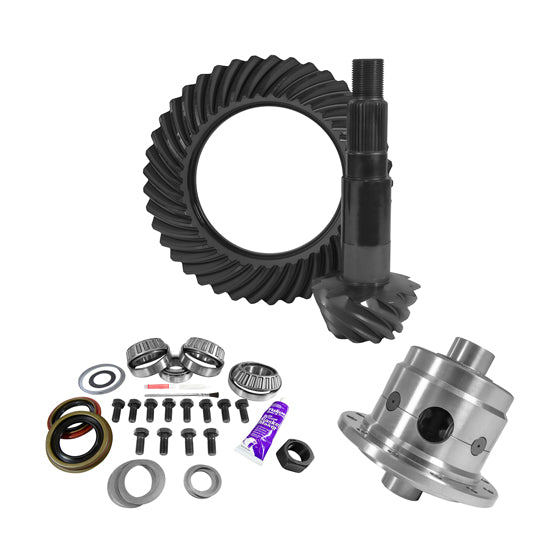 11.25 inch Dana 80 4.11 Rear Ring and Pinion Install Kit 35 Spline Positraction 4.375 inch BRG USA Standard ZGK2181