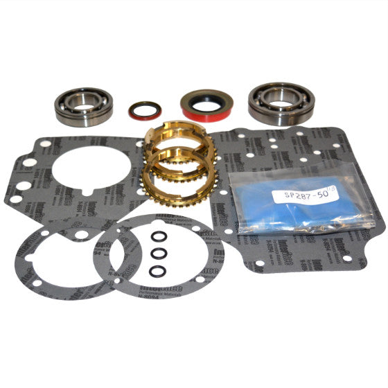 RAN/RAT/T150 Transmission Bearing/Seal Kit w/Synchros All 3 Rings Are Same Size 3-Speed Manual Trans USA Standard Gear ZMBK111AWS