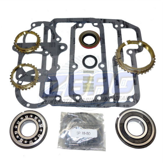 T18 Transmission Bearing/Seal Kit w/Synchro Rings Jeep 4-Speed Manual Trans USA Standard Gear ZMBK114JAWS