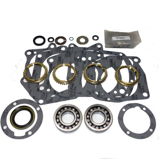 T10 Transmission Bearing/Seal Kit w/Synchro Rings Chevy/GMC/Pontiac Cars/Vans 4-Speed Manual Trans USA Standard Gear ZMBK118WS