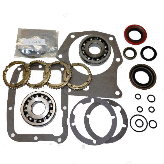 MY6/A833 Transmission Bearing/Seal Kit w/Snychro Rings 83-81 Chevrolet/GMC Trucks Plus 76-83/Plymouth Trucks 4-Speed Manual Trans USA Standard Gear ZMBK130WS