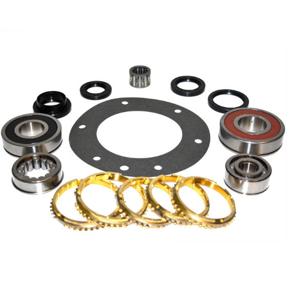 R151 Transmission Bearing/Seal Kit w/Synchro Rings 4Runner/Pickup/T100/Tacoma/Tundra 5-Speed Manual Trans USA Standard Gear ZMBK163DWS