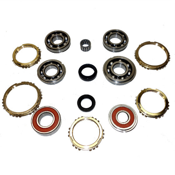 Samurai Transmission Bearing/Seal Kit w/Synchro Rings 86-95 Suzuki Samurai 5-Speed Manual Trans USA Standard Gear ZMBK165WS