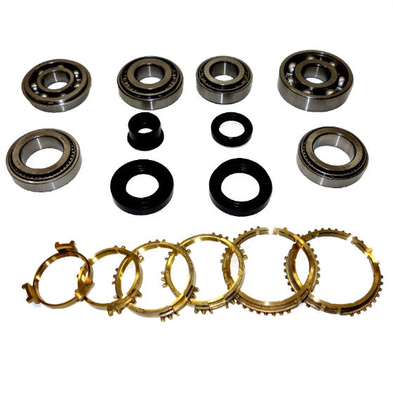 RS5F50A Transmission Bearing/Seal Kit w/Synchro Rings 93-02 Nissan Altima/91 Maxima/91-92 Stanza 5-Speed Manual Trans 70mm USA Standard Gear ZMBK182CWS