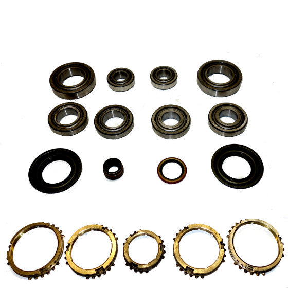 M5TX/M5BF2 Transmission Bearing/Seal Kit w/Synchro Rings/Kia/Mazda/Mercury Small/Mid-Size Cars 5-Speed Manual Trans 16mm Input Bearing USA Standard Gear ZMBK210AWS