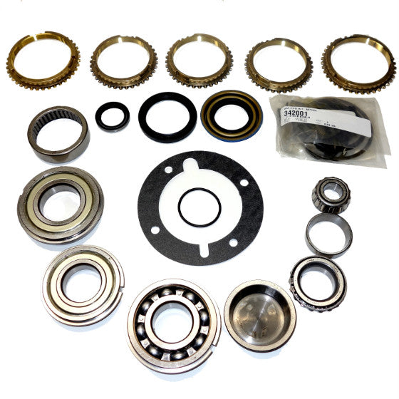 A535 Transmission Bearing/Seal Kit w/Synchro Rings 88-93 B150/88-89 D100/90-91 D150/87-93 Dakota 5-Speed Manual Trans USA Standard Gear ZMBK233WS