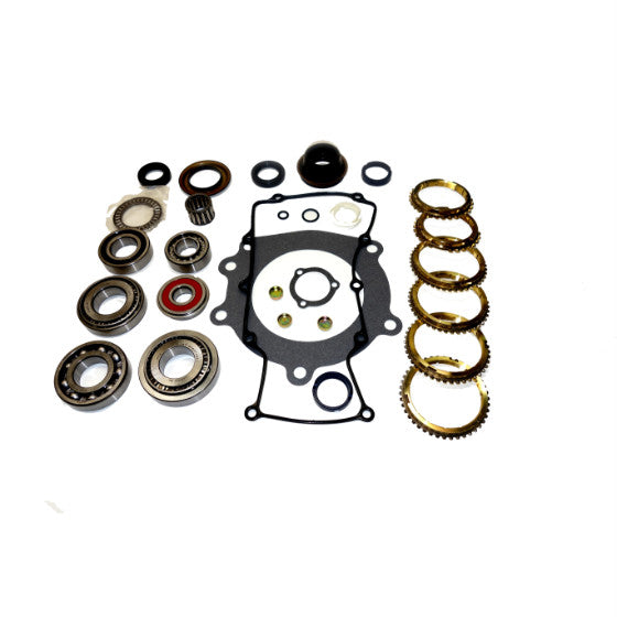 M5R1 Transmission Bearing/Seal Kit w/Synchro Rings Explorer/Sport Trac/Ranger Plus Mazda B2300/B2500/B3000/B4000/Navajo 5-Speed Manual Trans 45 Tooth 1st-2nd Synchro USA Standard Gear ZMBK247BWS