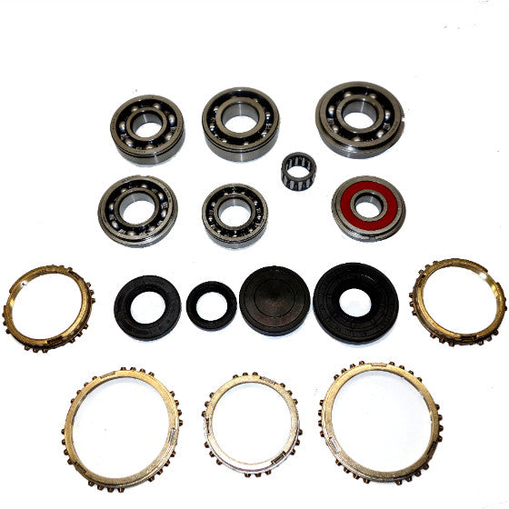 VIT5 Transmission Bearing/Seal Kit w/Synchro Rings 98-04 Chevrolet Tracker/99-13 Suzuki Grand Vitara/99-04 Suzuki Vitara 5-Speed Manual Trans 4x4 USA Standard Gear ZMBK293BWS