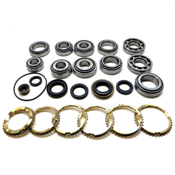 W5M33 Transmission Bearing/Seal Kit w/Synchro Rings 1993-99 Talon/Eclipse/Expo LRV/Laser AWD Only 5-Speed Manual Trans AWD Single-Piece 2nd Gear Synchro Ring USA Standard Gear ZMBK361AWS