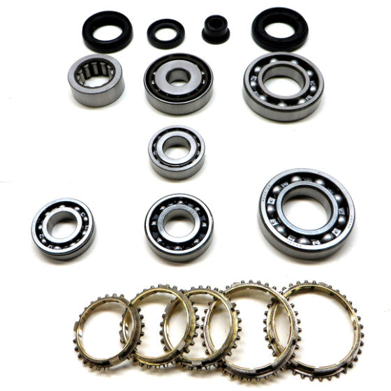 SG8/S20/S40 Transmission Bearing/Seal Kit w/Synchro Rings 1992-00 Honda Civic/1993-97 Honda Civic del Sol 5-Speed Manual Trans SOHC VTEC Engine USA Standard Gear ZMBK386WS