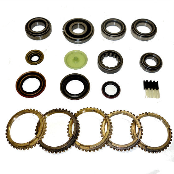 A578/NVT350 Transmission Bearing/Seal Kit w/Synchro Rings 00-05 Cirrus/PT Cruiser/Sebring Neon/Stratus Plymouth Breeze/Neon 5-Speed Manual Trans 66mm Input Bearing USA Standard Gear ZMBK414AWS