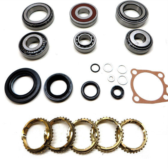 E350 Transmission Bearing/Seal Kit w/Synchro Rings 05-10 Scion TC 5-Speed Manual Trans USA Standard Gear ZMBK444WS