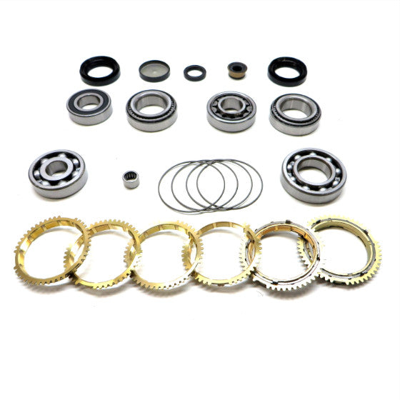 F5M42 Transmission Bearing/Seal Kit w/Synchro Rings 04/01-05/00-12 Mitsubishi 5-Speed Manual Trans Tapered Diff Bearings USA Standard Gear ZMBK497AWS