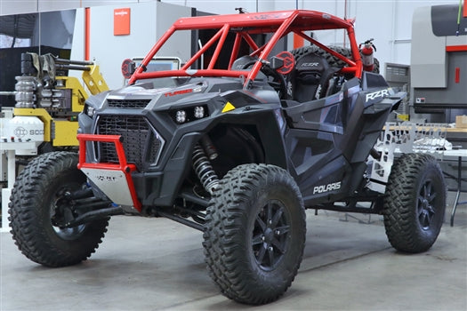 CageWrx RZR XP Turbo S Front Bumper Assembled - Skinny Pedal Racing
