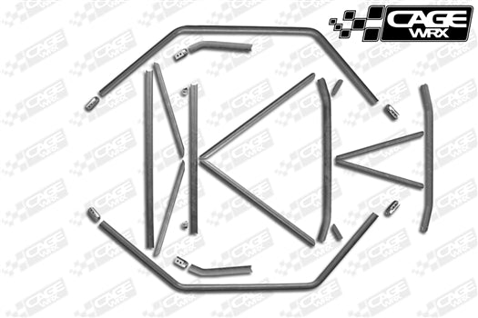 CageWrx "BAJA SPEC" Cage Kit RZR XP 1000 / XP Turbo (2014-2018) - Skinny Pedal Racing