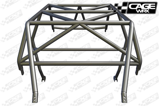 CageWrx "BAJA SPEC" Cage Kit RZR XP4 1000 / XP4 Turbo (2014-2018) - Skinny Pedal Racing