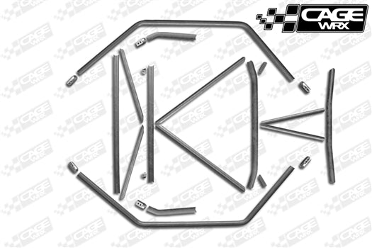 CageWrx "BAJA SPEC" Cage Kit RZR XP 1000 (2019+) / XP Turbo S (2018+) - Skinny Pedal Racing