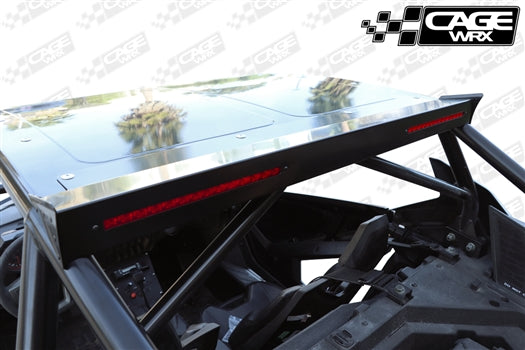 CageWrx RZR Pro XP / Pro R / Turbo R Rear Wing w/ Lights - Skinny Pedal Racing