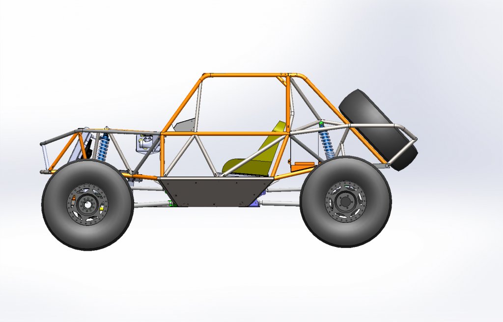 IBEX 2 Seat Chassis Kit - Skinny Pedal Racing
