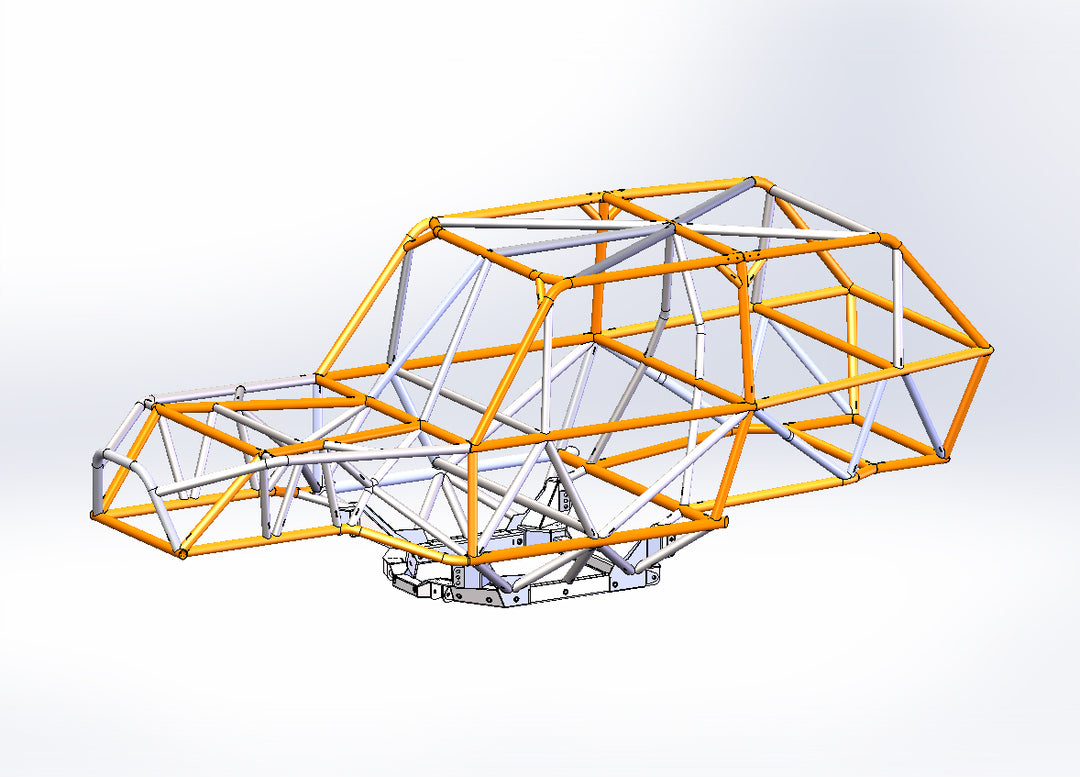 IBEX 4 Seat Chassis - Skinny Pedal Racing