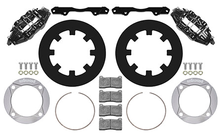 Wilwood UTV6 Front Black Brake Kit XP1000 and RS1 - Skinny Pedal Racing