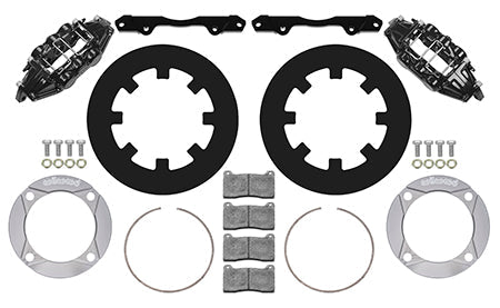 Wilwood UTV6 Front Black Brake Kit Pro XP - Skinny Pedal Racing