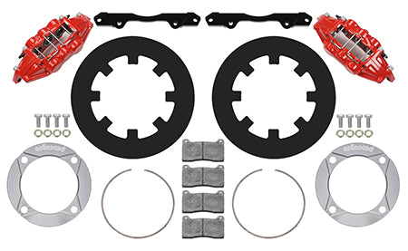 Wilwood UTV6 Red Front Brake Kit XP1000 and RS1 - Skinny Pedal Racing