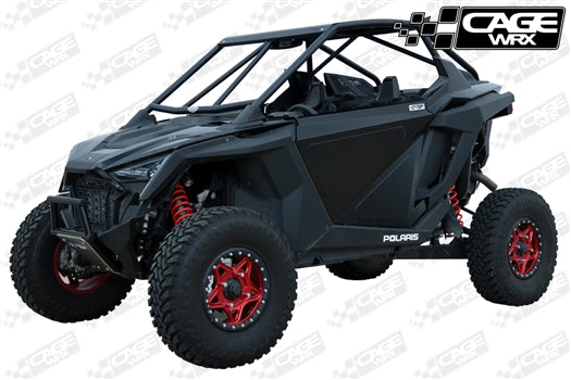 CageWrx Aluminum Doors for 2 Seat RZR PRO XP / PRO R / TURBO R - Skinny Pedal Racing