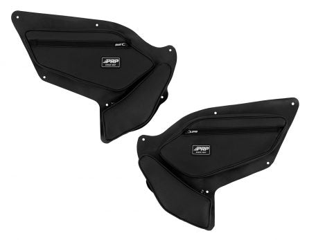 PRP Front Door Bags With Knee Pads For Polaris RZR PRO XP, PRO XP4, PRO R, TURBO R (PAIR) - Skinny Pedal Racing