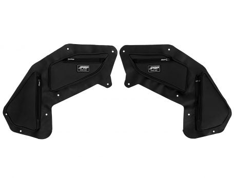 PRP Rear Door Bags With Knee Pads For Polaris RZR PRO XP, PRO XP4, PRO R, TURBO R (PAIR) - Skinny Pedal Racing