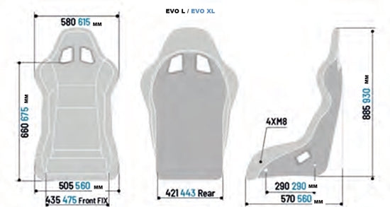 Sparco EVO XL QRT - Skinny Pedal Racing