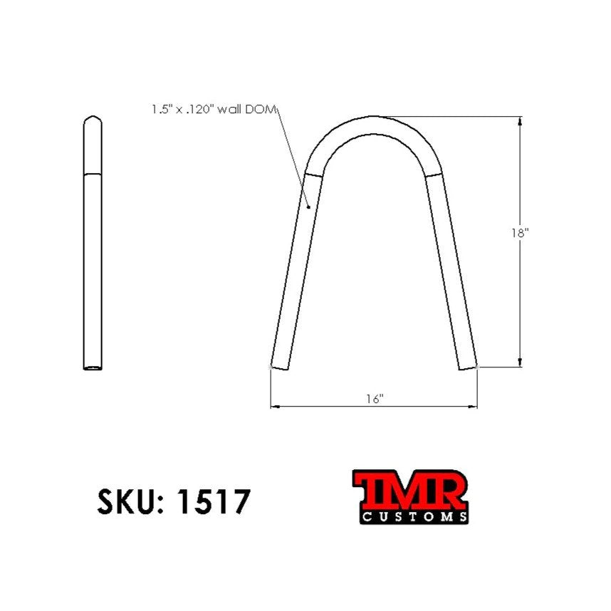 TMR 1.5" Universal Shock Hoop Kit - Skinny Pedal Racing